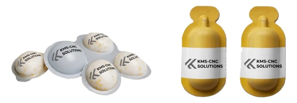 Typische Produkte und Gebinde für Blisterverpackungsmaschine für Tabletten und Kapseln