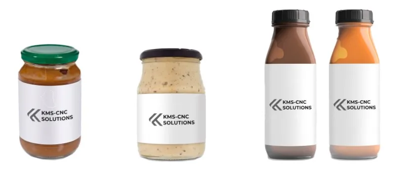 Typische Produkte und Gebinde für Etikettiermaschine für Sicherheitssiegel
