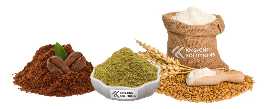 Typische Produkte und Gebinde für Rotierende Pulverabfüllmaschine
