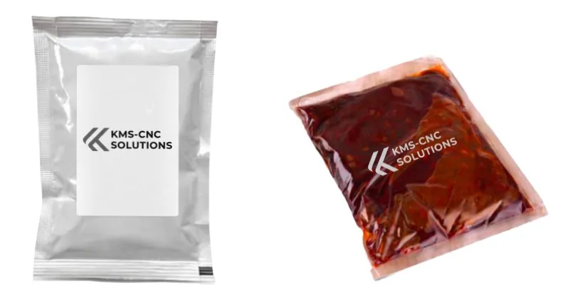 Typische Produkte und Gebinde für Verpackungsmaschine für Beutel mit Flüssigkeiten