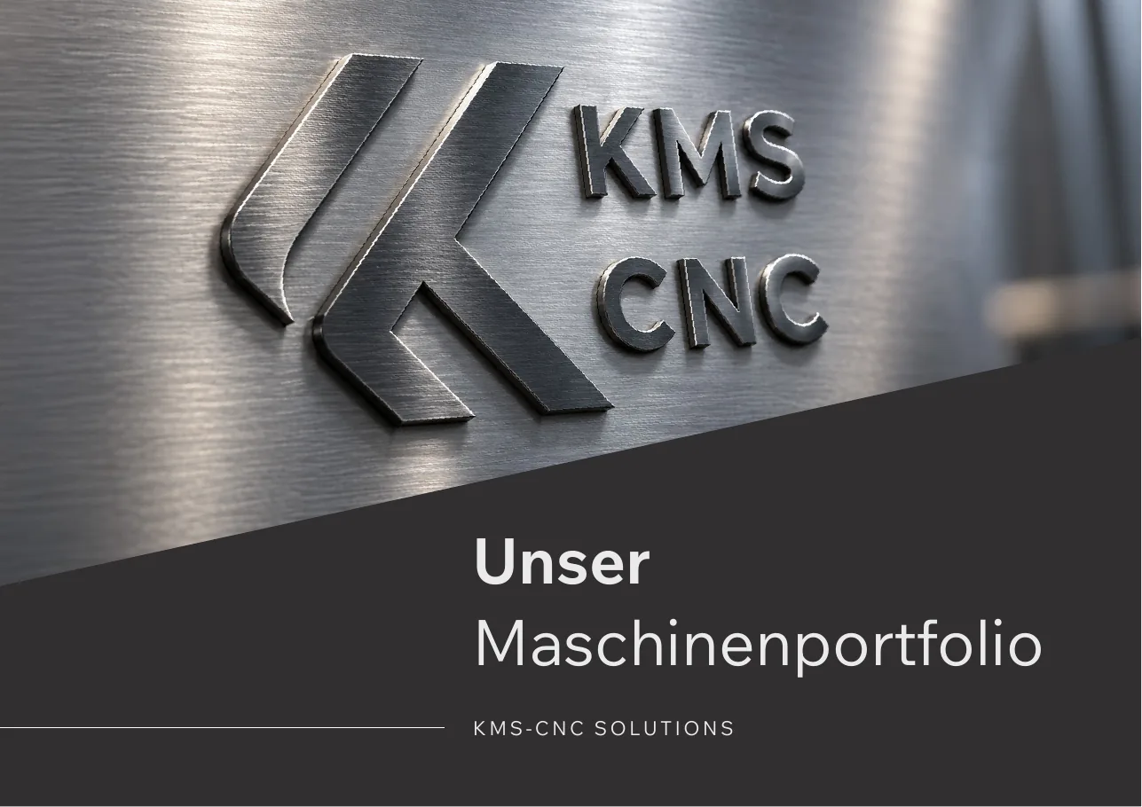 Titelseite des KMS-CNC Maschinenkatalogs