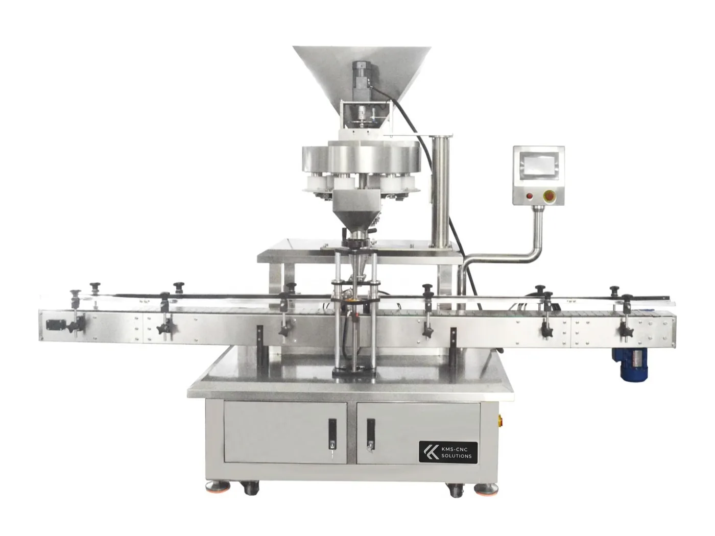 Dosierbecher-Granulat-Abfüllmaschine – Volumetrische Dosierung körniger Produkte wie Kaffeebohnen, Nüsse, Salz und Zucker per Becher