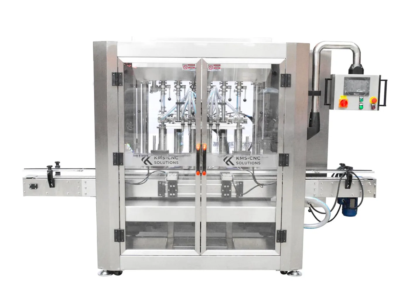 Kolben-Flüssigkeitsabfüllmaschine mit variabler Füllkopfzahl – Automatische Kolbenfüllung viskoser Produkte, Anzahl der Füllköpfe nach Produktionsbedarf