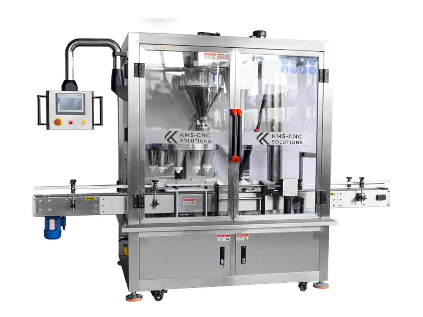 Rotierende Pulverabfüllmaschine – Automatisches Zuführen, Dosieren und Abfüllen von Pulvern und körnigen Materialien