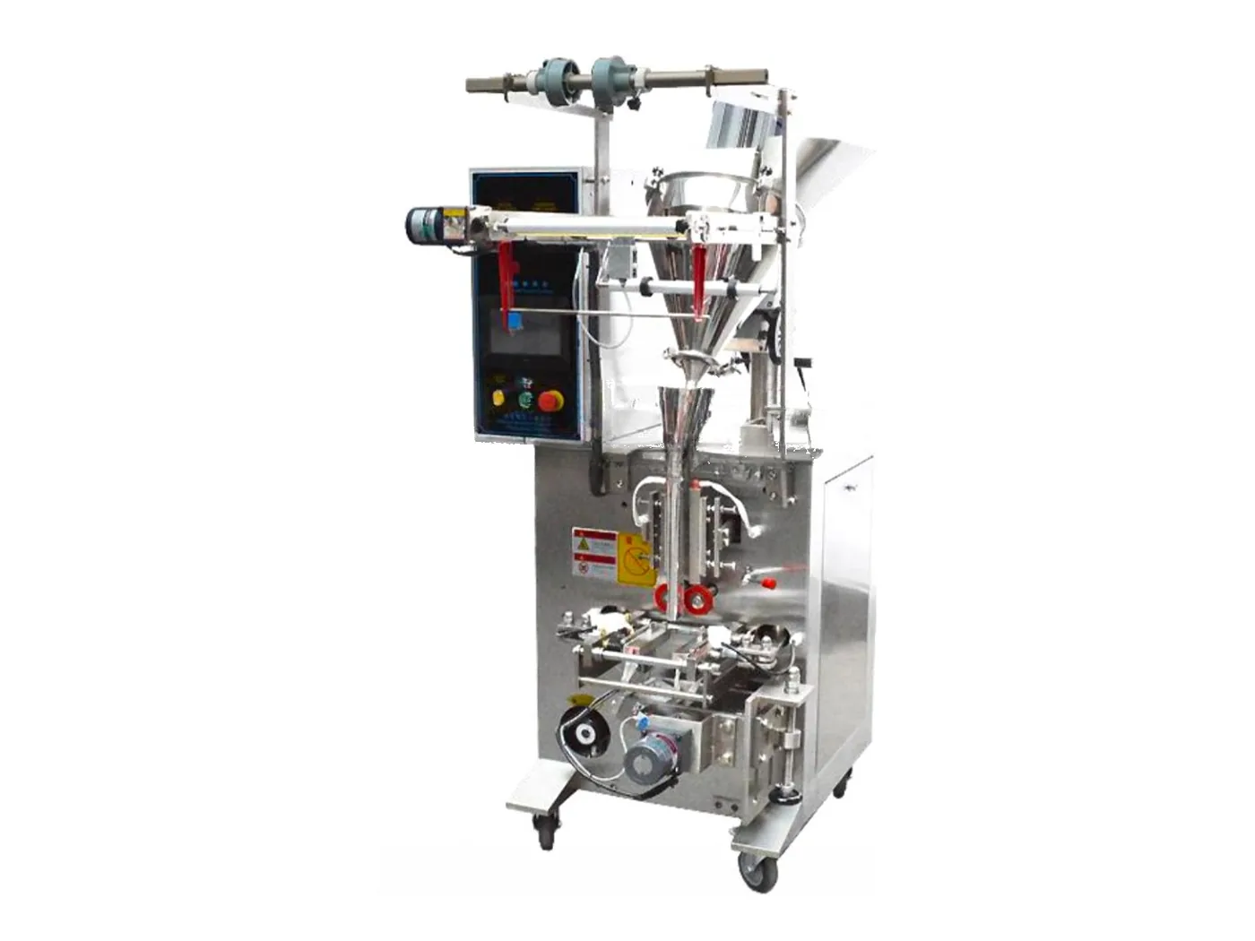 Verpackungsmaschine für Pulver in Beuteln – Kompakte Beutelmaschine zum Abfüllen von Milchpulver, Bohnenpulver und Gewürzen